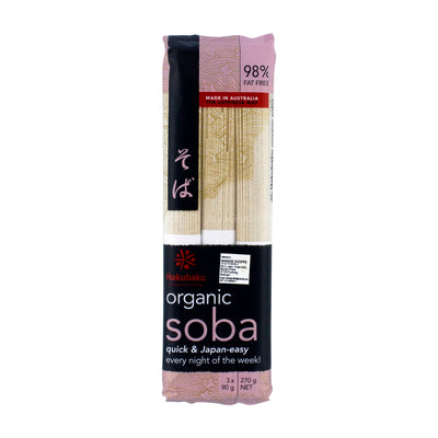 Hakubaku Organic Soba Noodle 270g