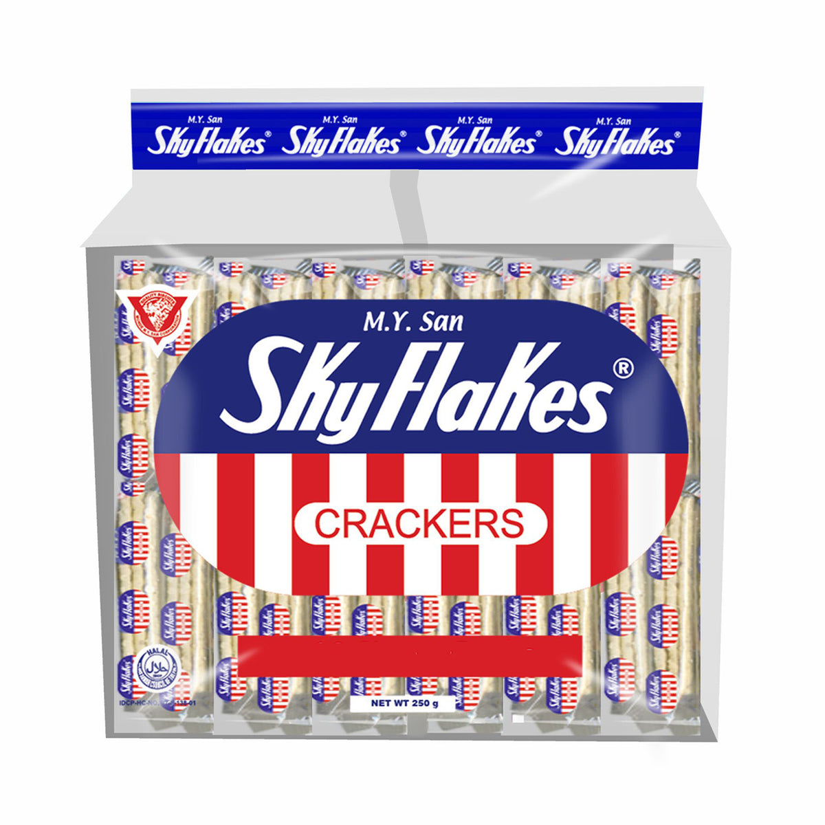 Sky Flakes Singles Plain Crackers 250g
