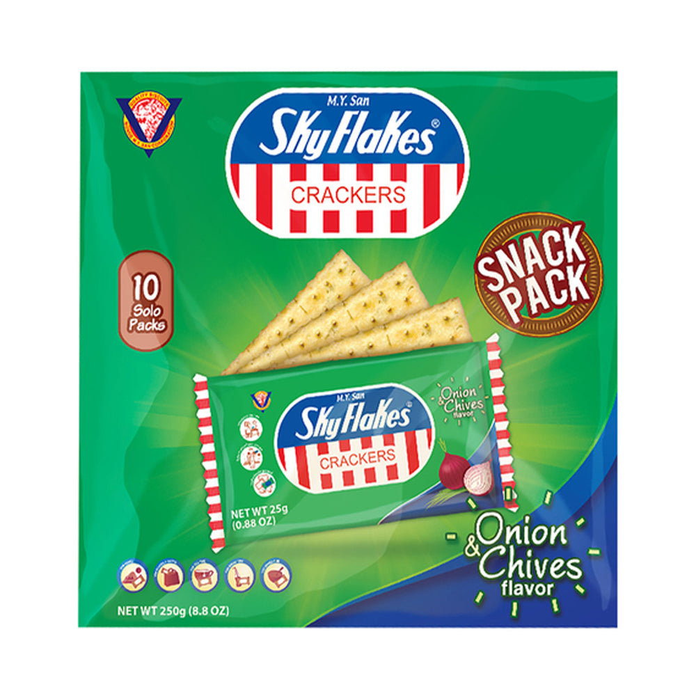 Sky Flakes Onion Snack Cracker 250g