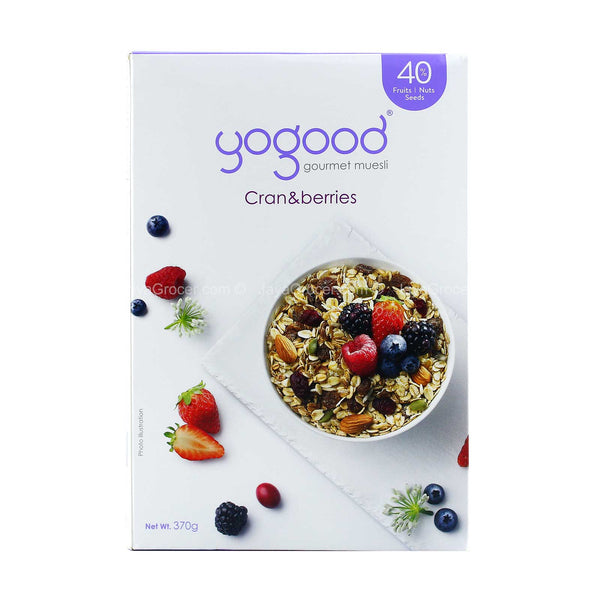 Yogood Cran & Berries Gourmet Muesli 370g (highest price)