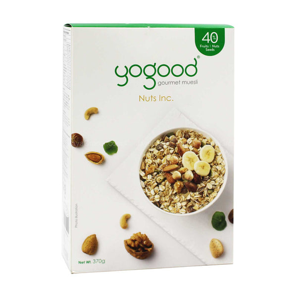 Yogood Nuts Inc. Gourmet Muesli 370g (highest price)