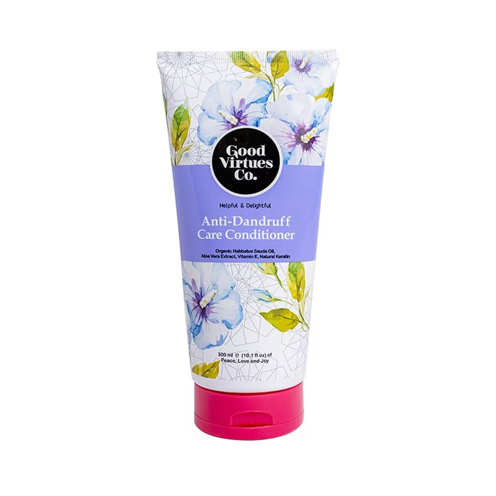 Good Virtues Co Anti-Dandruff Care Conditioner With Nourishing Hair Fall Protection 300ml