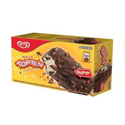 Wall's Top Ten Vanilla Flavor Ice Cream 73ml x 4