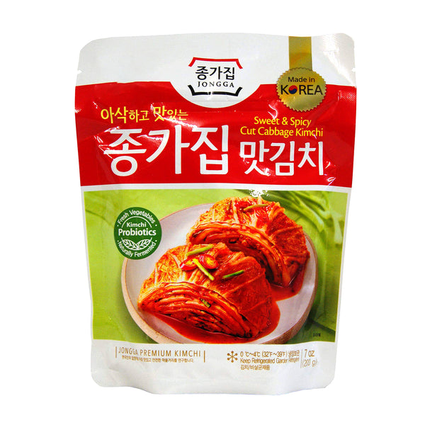 Jongga Sliced Cabbage Kimchi 200g (highest price)