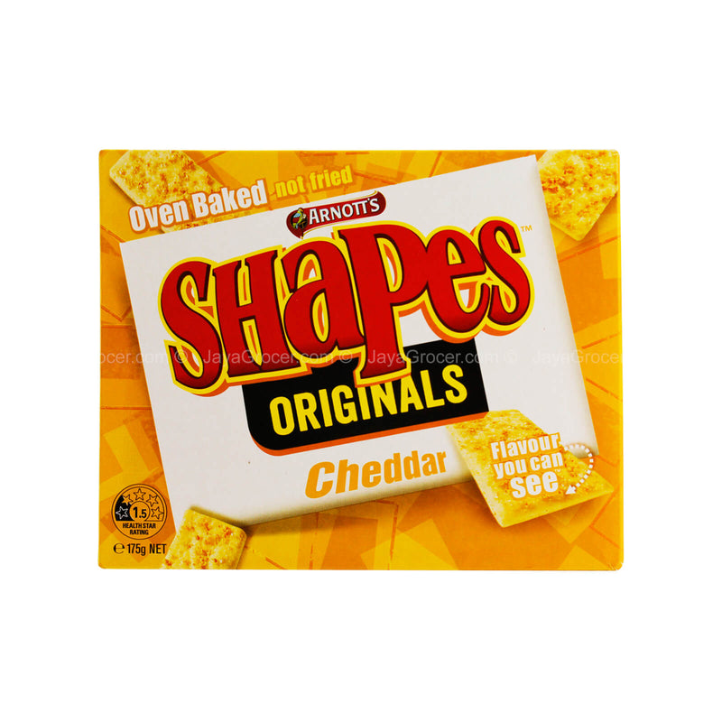 Arnotts Shapes Cheddar Flavoured Biscuits 175g