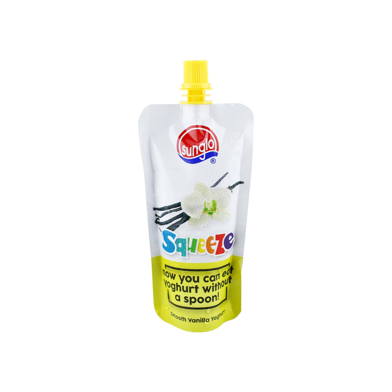 Sunglo Squeeze Smooth Vanilla Yoghurt 120g