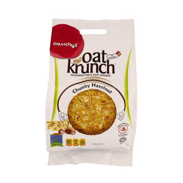 Munchy's Oat Krunch Chuncky Hazelnut Biscuits 390g (highest price)
