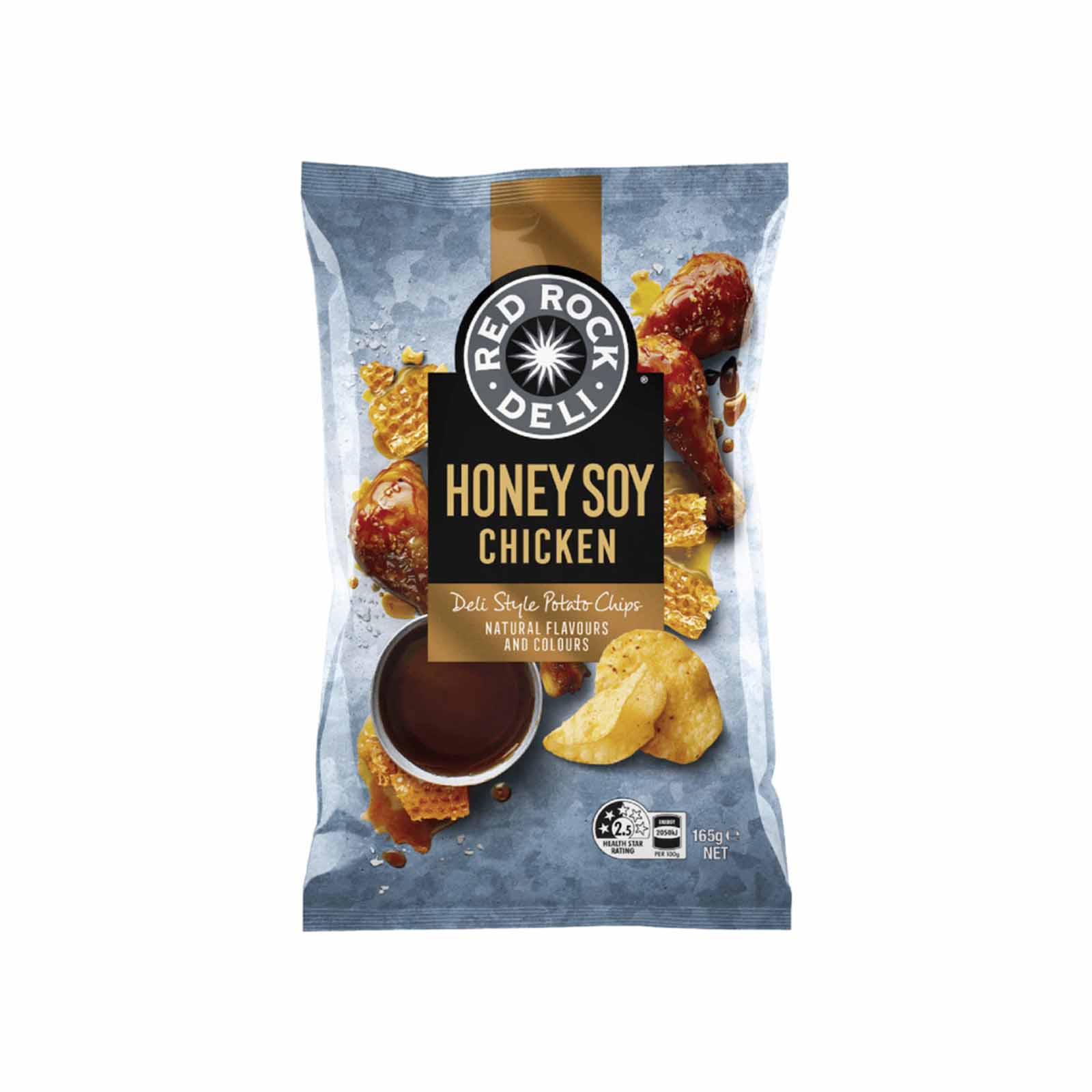 Red Rock Deli Honey Soy Chicken Chips 165g