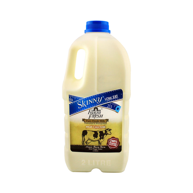 Farm Fresh Skinny Low Fat Pure Fresh Milk 2L