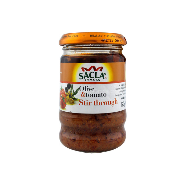 Sacla Olive and Tomato Pasta Sauce 190g