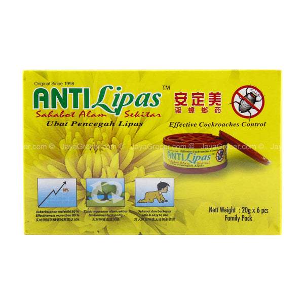 Anti Lipas Cockroaches Repellent 20g x 6 (highest price)