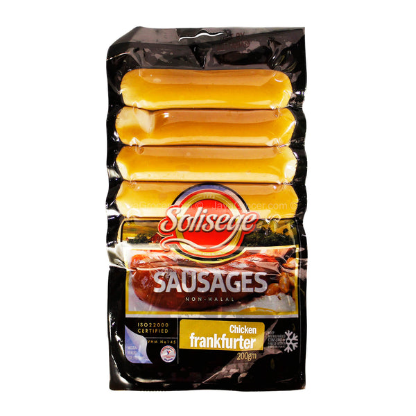 [NON-HALAL] Solid Food Chicken Franfurters 200g