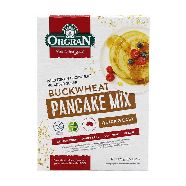 ORGRAN BUCKWHEAT PANCAKE MIX 375G *1 (highest price)
