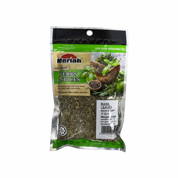 Meriahs Basil Leaves 20g (highest price)