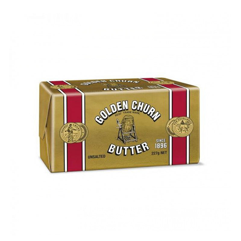 Golden Churn Unsalted Butter 227g