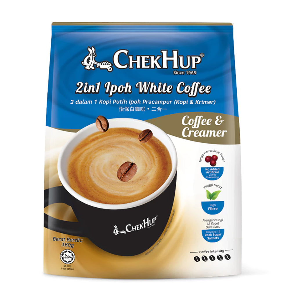 Chek Hup 2-in-1 Instant White Coffee 30g x 12