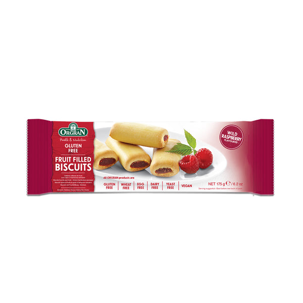 Orgran Wild Raspberry Fruit Filled Cookies 175g (highest price)