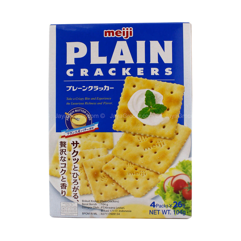 Meiji Plain Craker 104g
