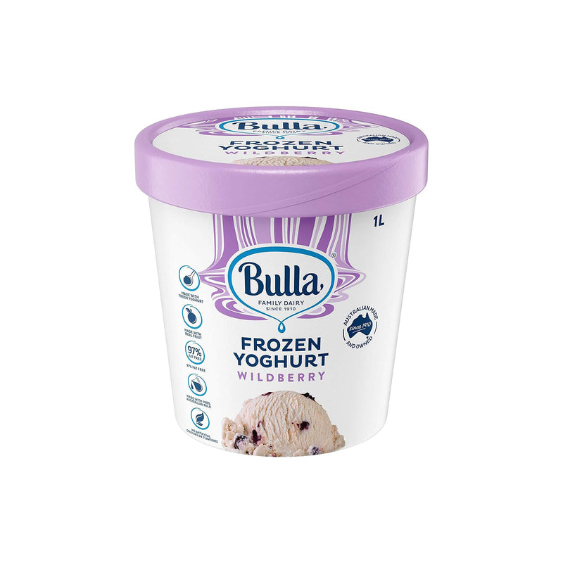 Bulla Wild Berry Frozen Yogurt 1L