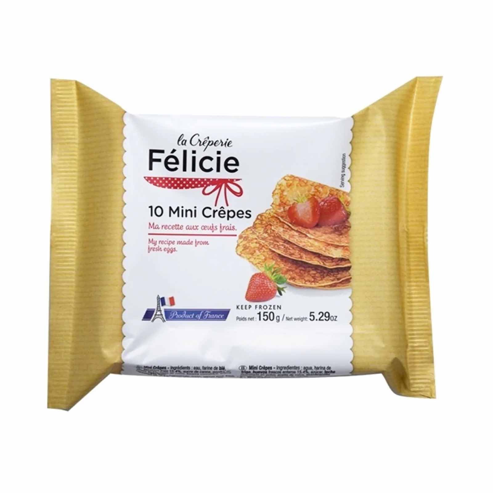 LE MONDE FELICIA 10 MINI CREPES 150G