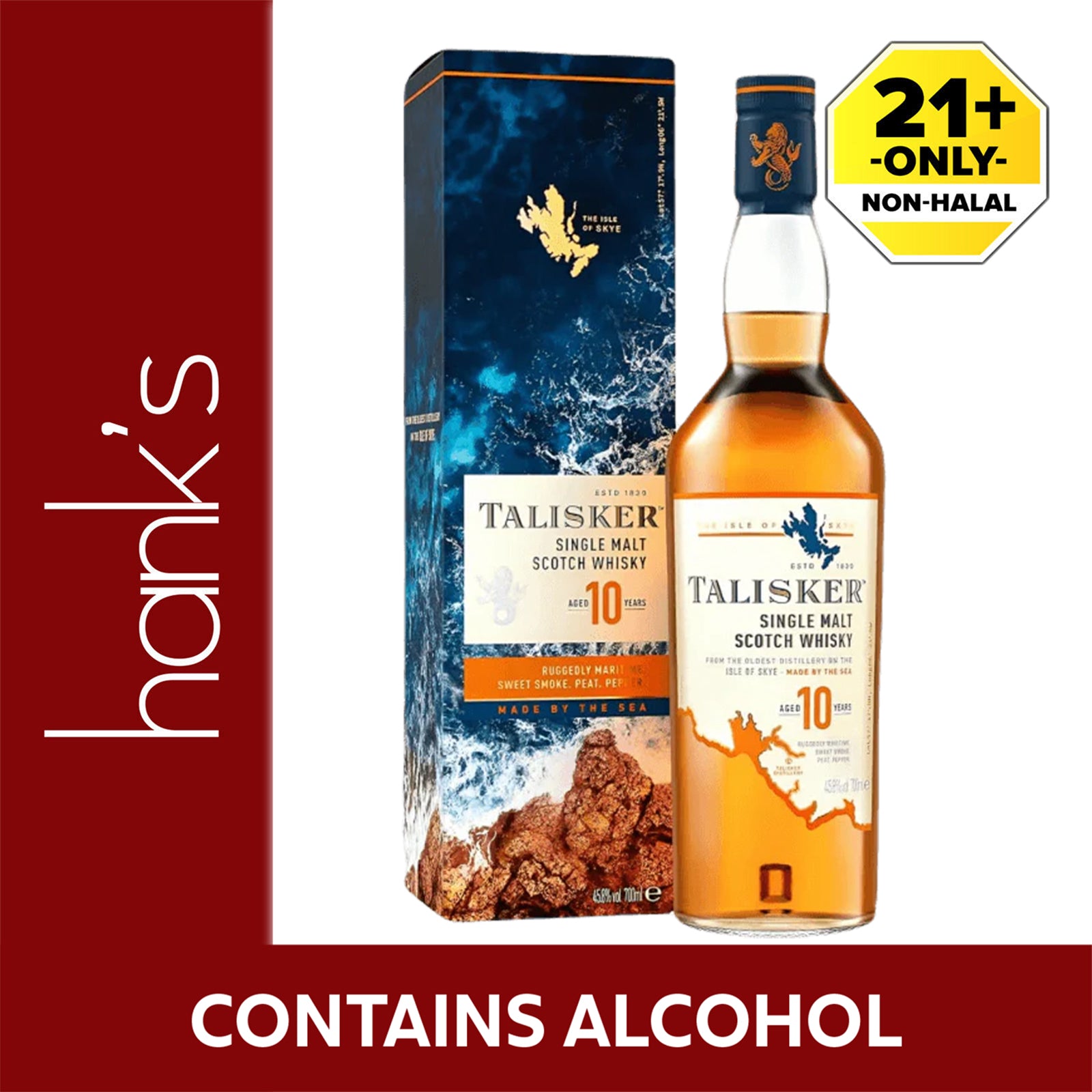 Talisker Single Malt Scotch Whisky 700ml