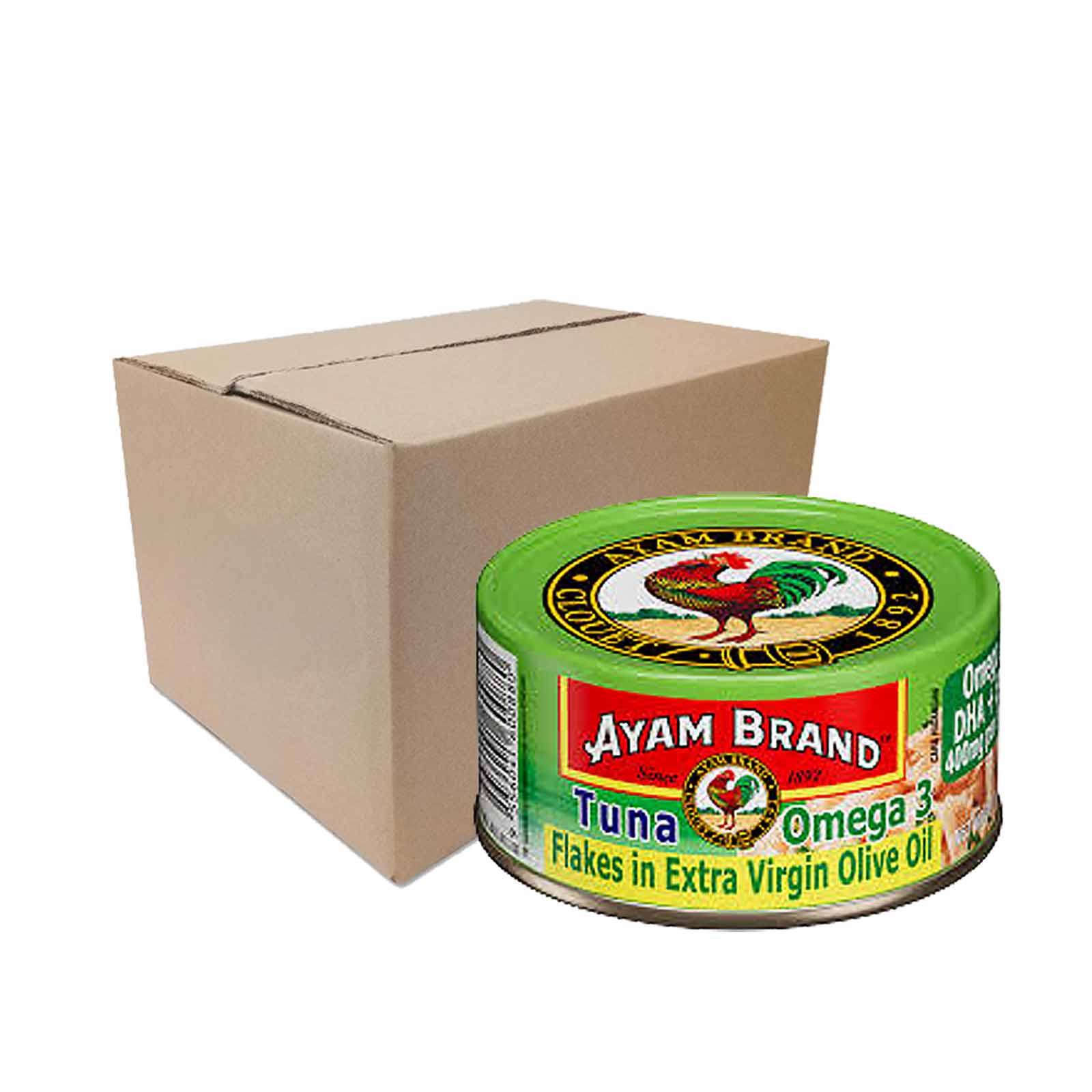 Ayam Brand Tuna Omega 3 Flakes in Extra Virgin Olive Oil 150g