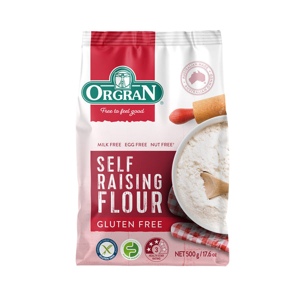 ORGRAN SELF RAISING FLOUR 500G *1