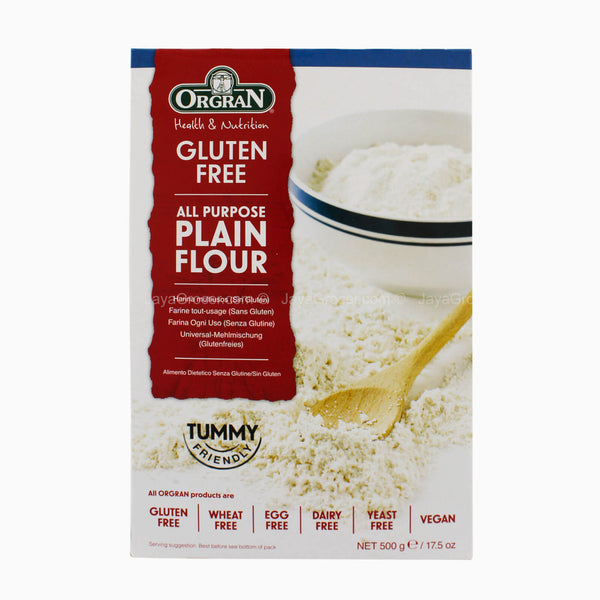Orgran Gluten Free All Purpose Plain Flour 500g (highest price)