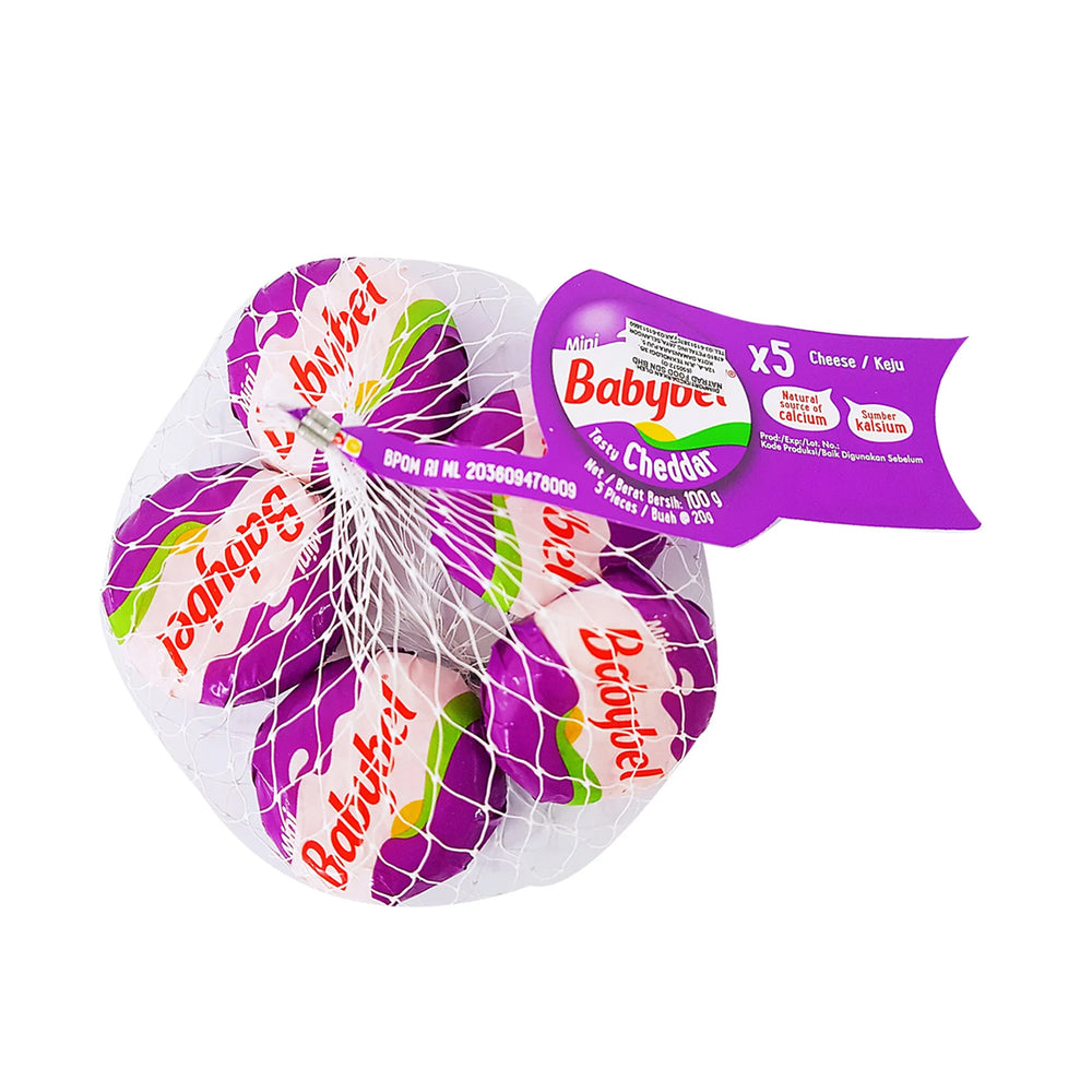 Mini Babybel Tasty Cheddar Cheese 100g