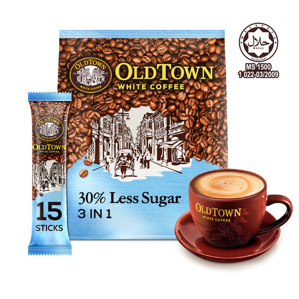 Old Town White Coffee 3 in 1 Less Sugar 31.6g x 15 (highest price)