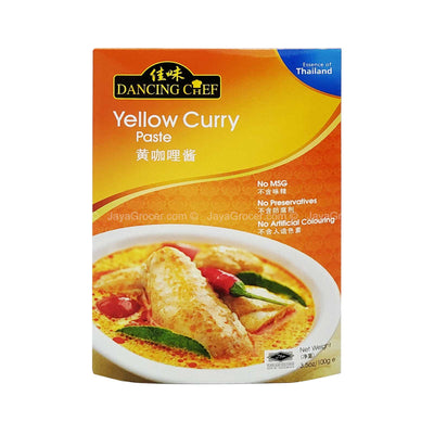 DANCING CHEF YELLOW CURRY PASTE 100G *1