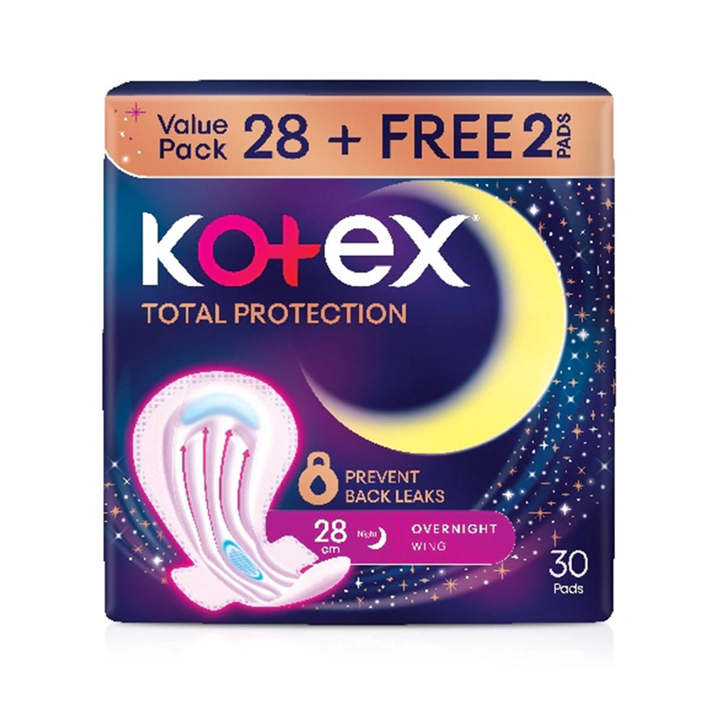 Kotex Overnight Wing Pad 28cm 28sheets