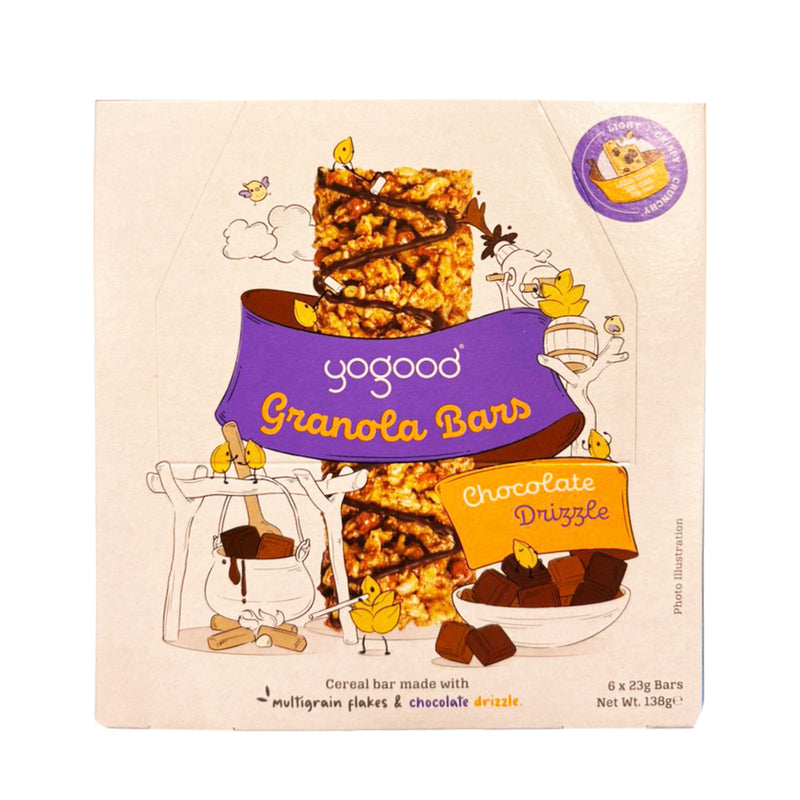 Yogood Chocolate Drizzle Granola Bars 138g