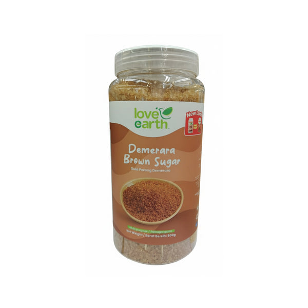 LOVE EARTH ORGN BROWN SUGAR 800G*1
