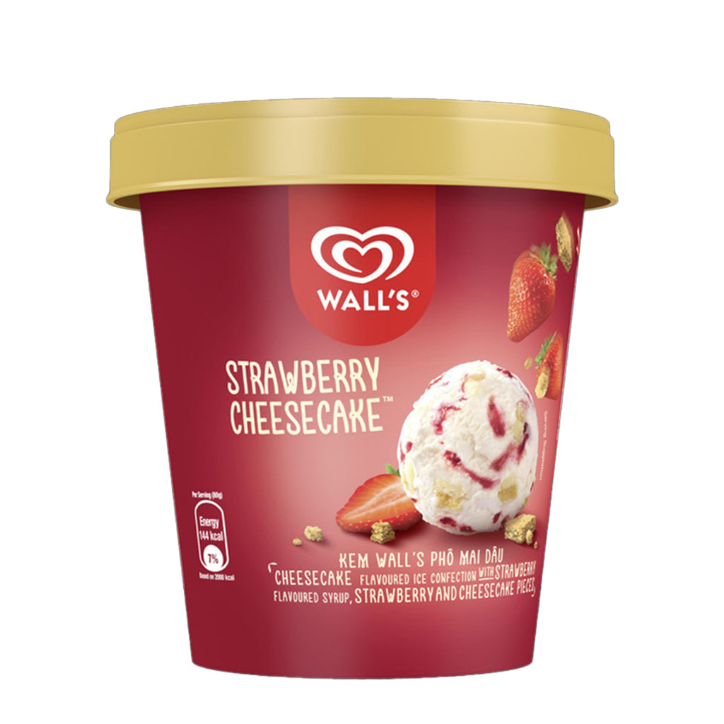 Walls Selection Strawberry Cheesecake Ice Cream 750ml