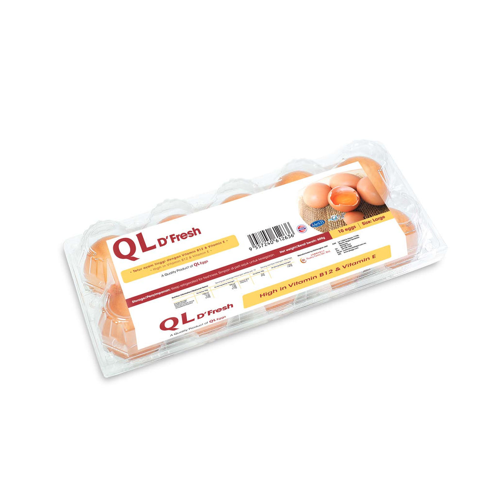 DFresh Classic Chicken Eggs 10pcs/pack