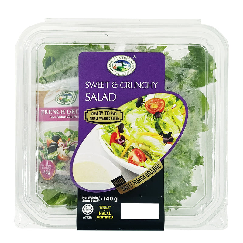 Genting Garden Ready-to-Eat Sweet and Crunchy Salad Bowl 140g