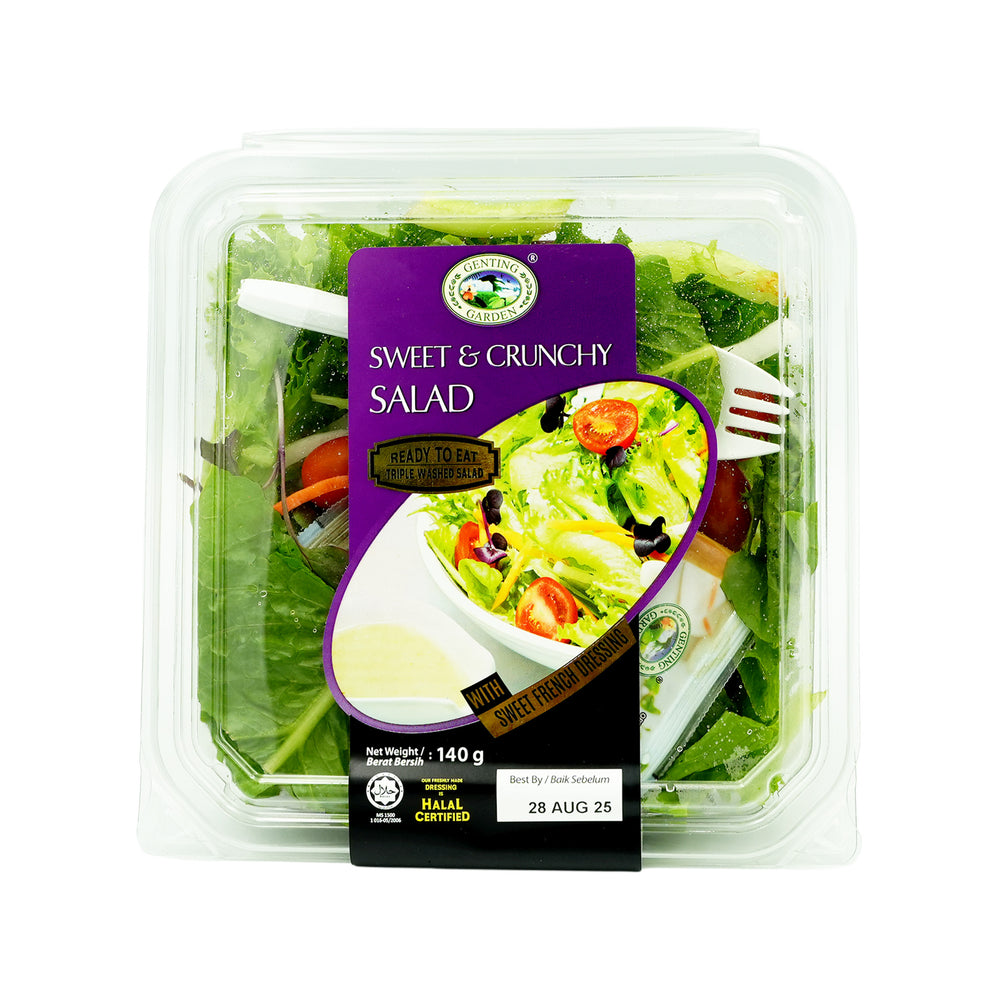 Genting Garden Ready-to-Eat Sweet and Crunchy Salad Bowl 140g