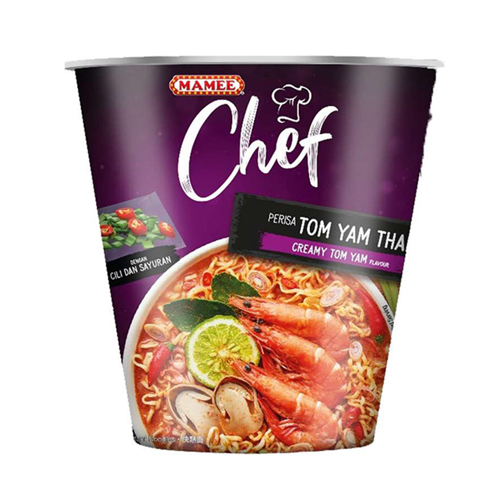Mamee Chef Creamy Tomyam Instant Noodle Cup 72g