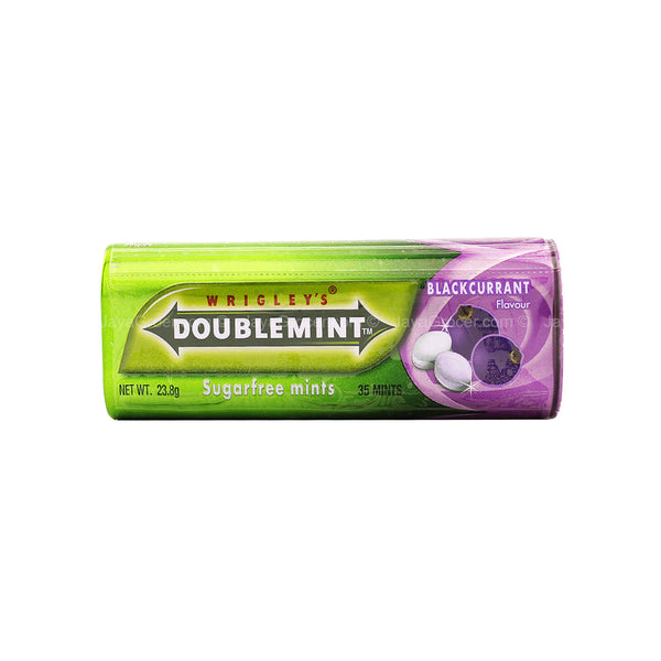 Wrigley’s Doublemint Blackcurrant Flavour Sugar Free Mint 23.8g