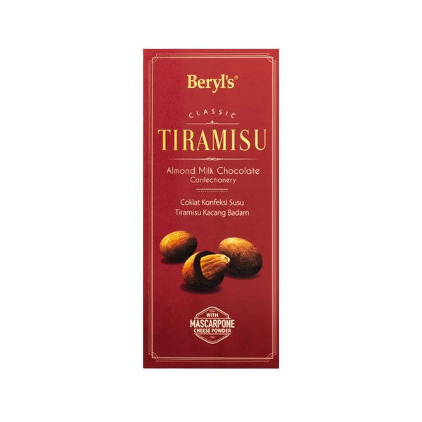Beryls Tiramisu Almond Milk Chocolate 200g