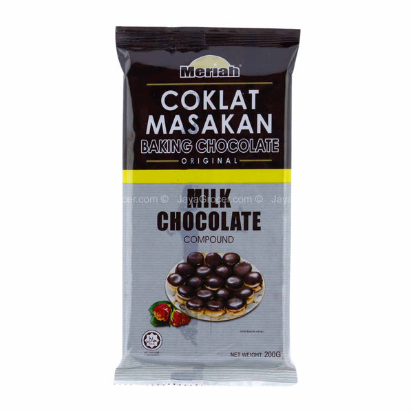 Meriah Baking Milk Chocolate Compound 200g