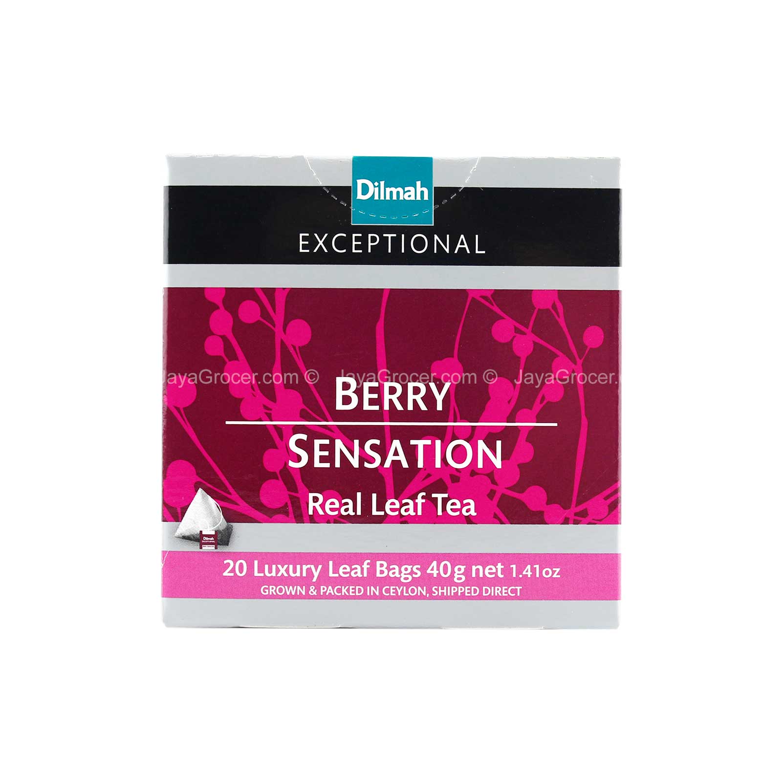 Dilmah Exceptional Ceylon Black Tea with Berry Sensation 2g x 20
