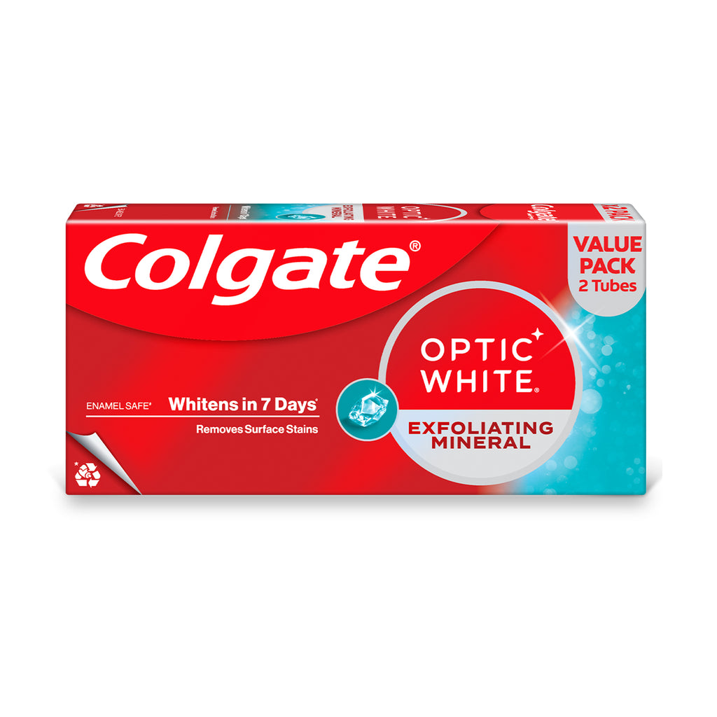 Colgate Optic White Plus Shine 100g x 2