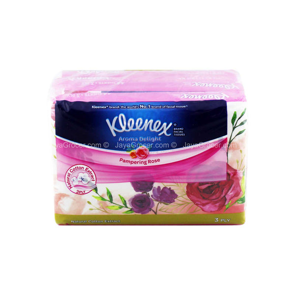 Kleenex Rose Scented Soft Pack 44pcs x 4