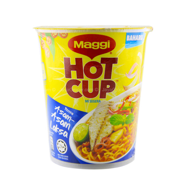Maggi Hot Cup Asam Laksa Instant Noodle 60g (highest price)