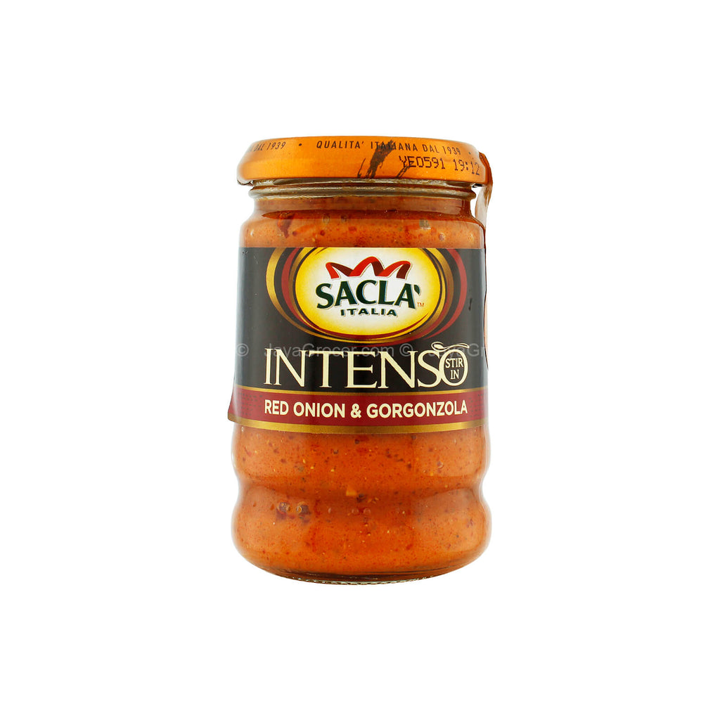 Sacla Italian Onion and Gorgonzola 190g