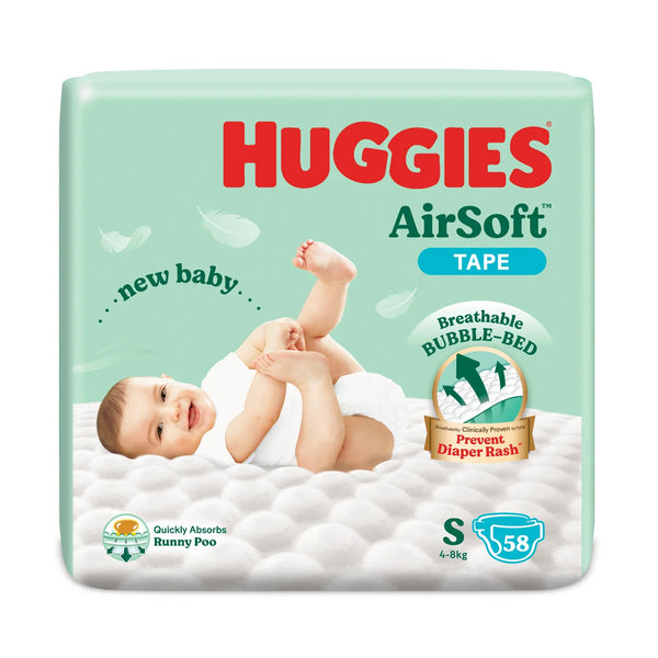Huggies Diaper Airsoft (Small) 58sheets (highest price)
