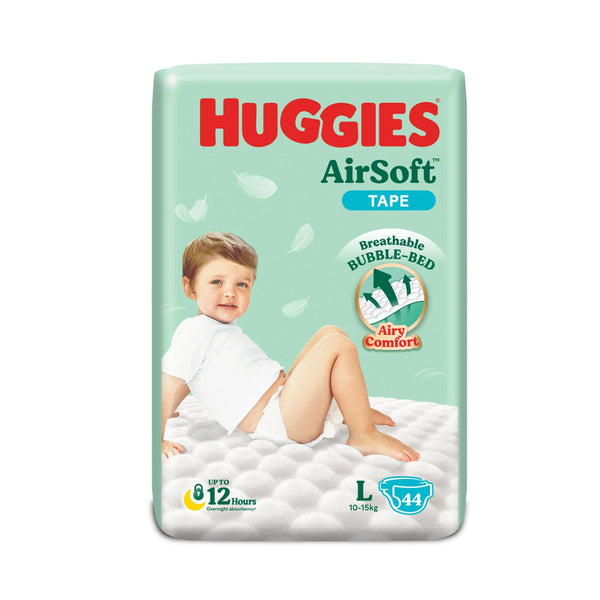 Huggies Diapers Airsoft SJP (Large) 44sheets (highest price)
