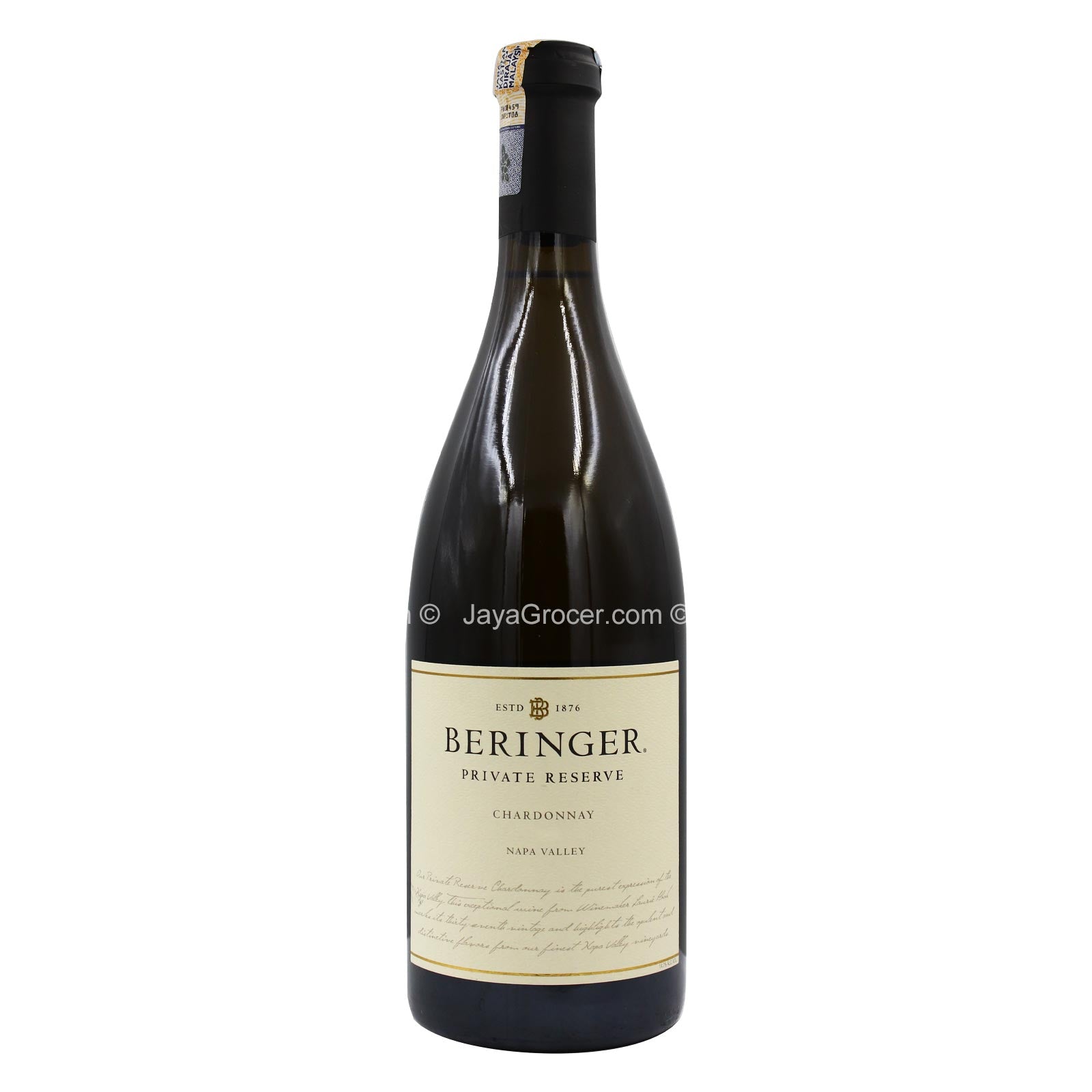 Beringer Private Reserve Chardonnay Wine 750ml
